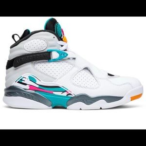 NIKE Air Jordan 8 Retro “South Beach” - Size US 6.5Y